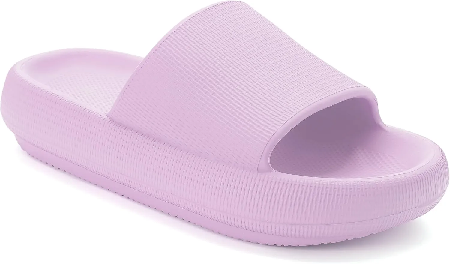Joomra Pillow Slippers for Women and Men Non Slip Quick Drying Shower Slides Bathroom Sandals | Ultra Cushion | Thick Sole
