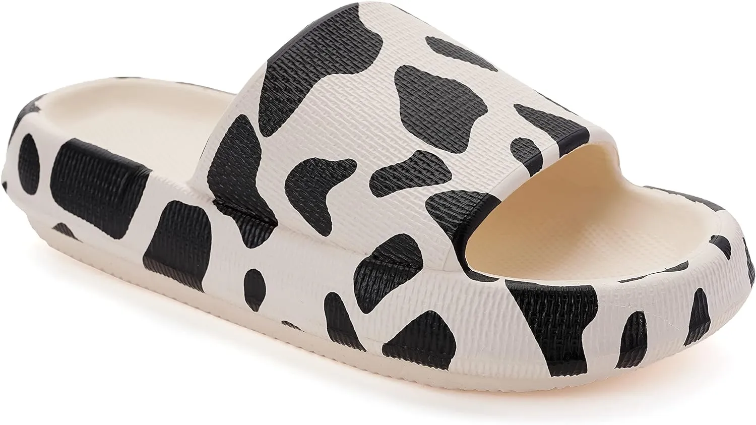 Joomra Pillow Slippers for Women and Men Non Slip Quick Drying Shower Slides Bathroom Sandals | Ultra Cushion | Thick Sole
