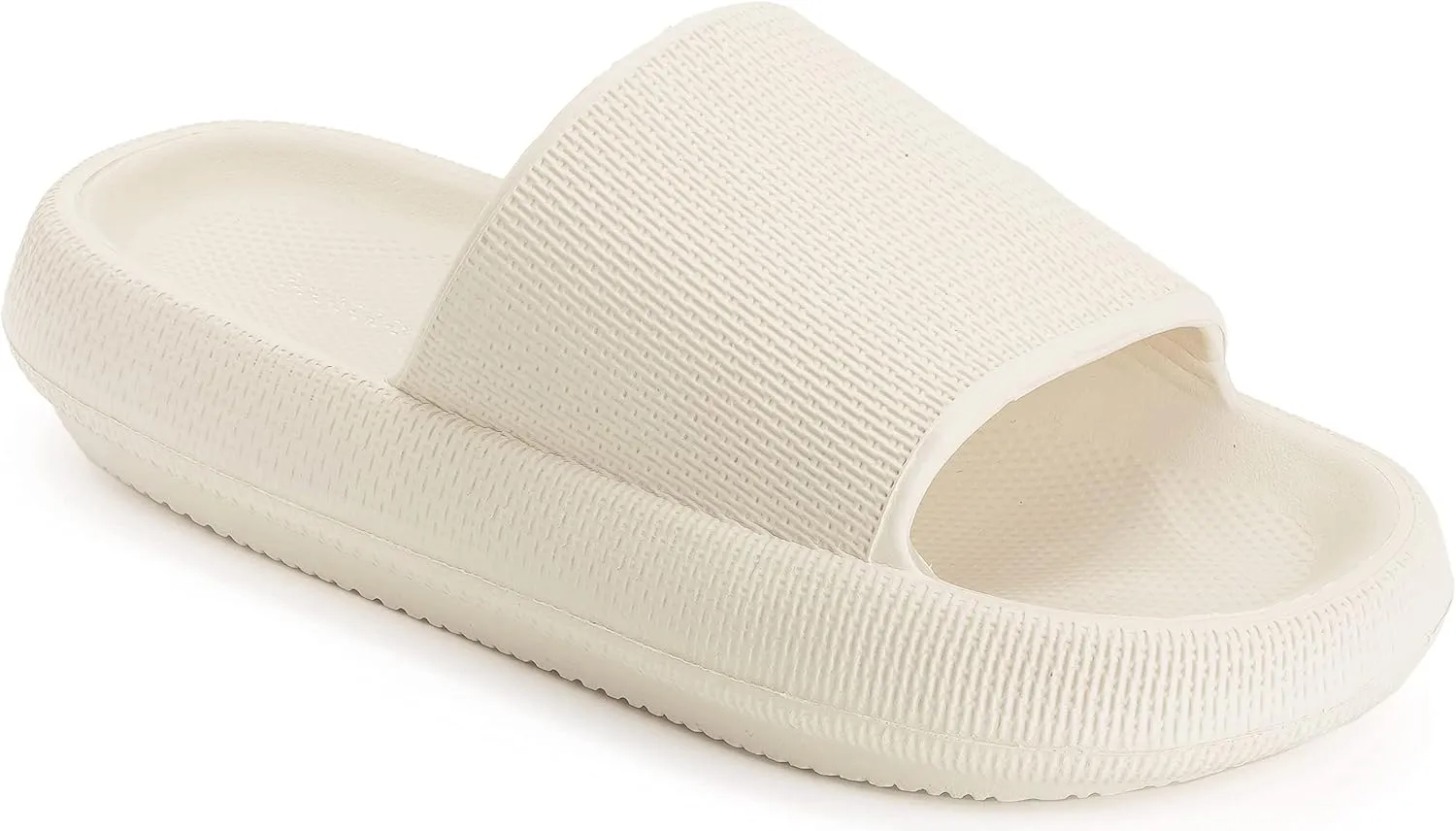 Joomra Pillow Slippers for Women and Men Non Slip Quick Drying Shower Slides Bathroom Sandals | Ultra Cushion | Thick Sole