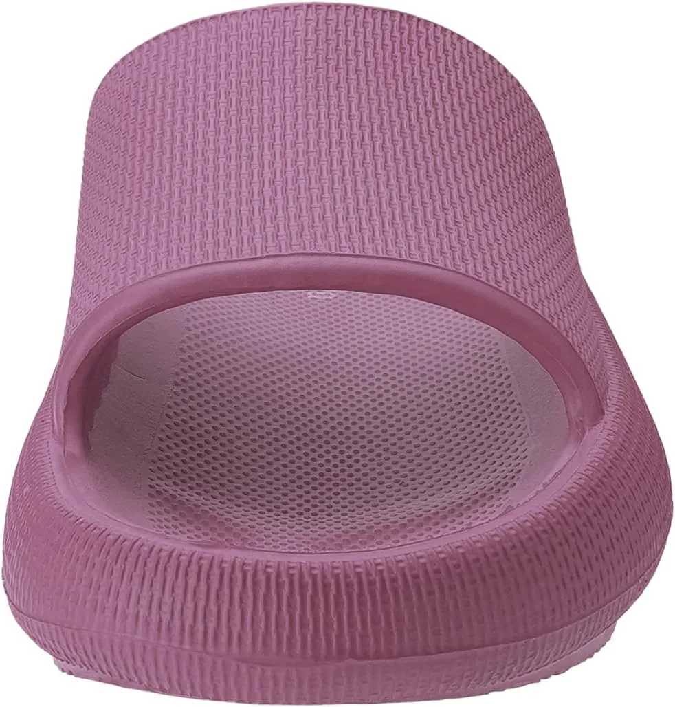 Joomra Pillow Slippers for Women and Men Non Slip Quick Drying Shower Slides Bathroom Sandals | Ultra Cushion | Thick Sole