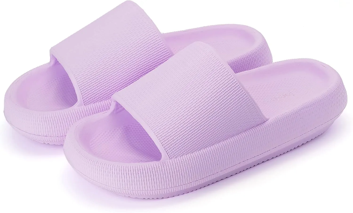 Joomra Pillow Slippers for Women and Men Non Slip Quick Drying Shower Slides Bathroom Sandals | Ultra Cushion | Thick Sole