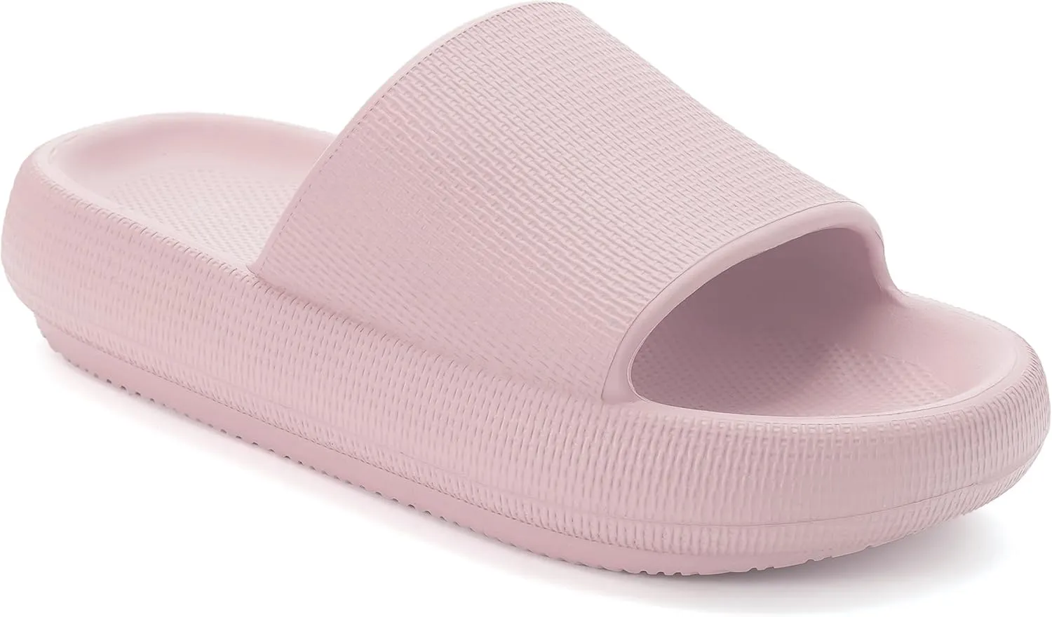 Joomra Pillow Slippers for Women and Men Non Slip Quick Drying Shower Slides Bathroom Sandals | Ultra Cushion | Thick Sole