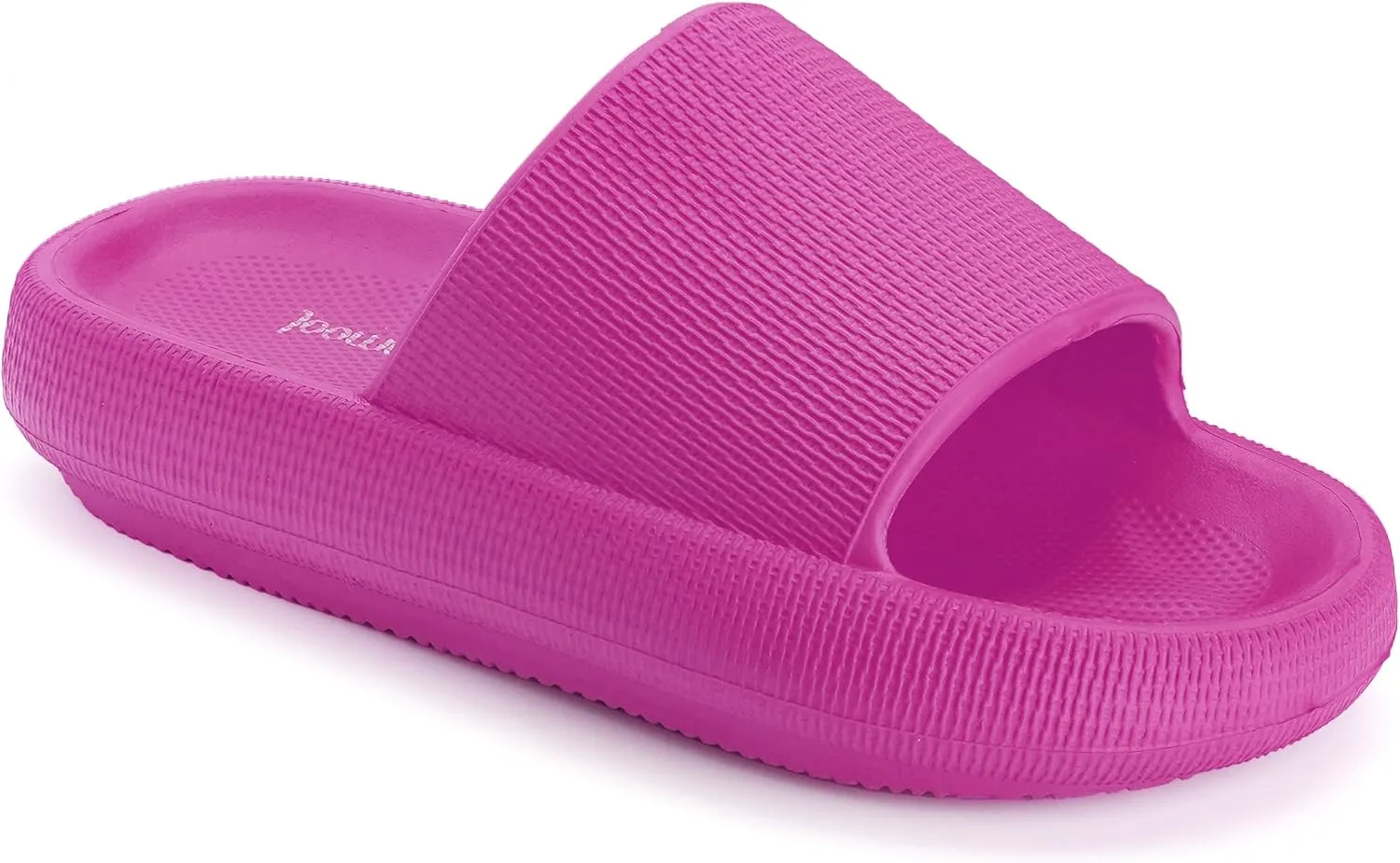 Joomra Pillow Slippers for Women and Men Non Slip Quick Drying Shower Slides Bathroom Sandals | Ultra Cushion | Thick Sole