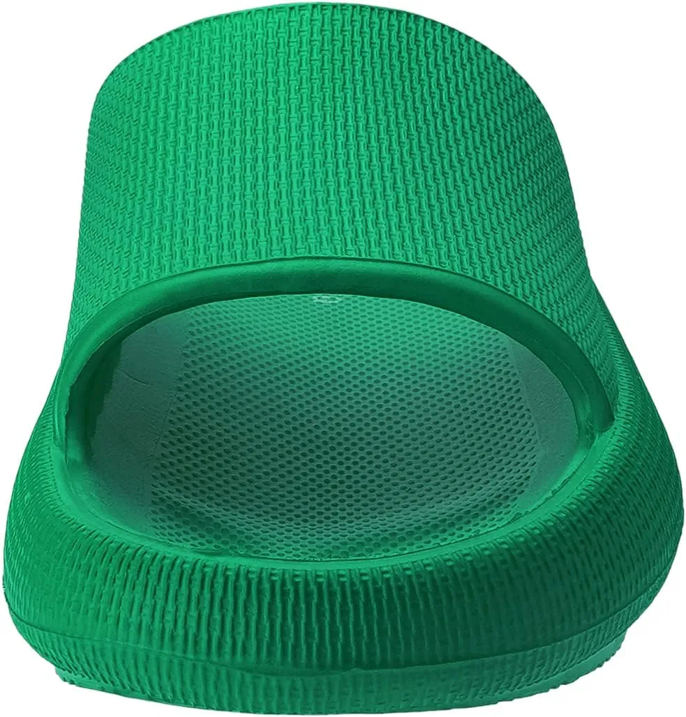 Joomra Pillow Slippers for Women and Men Non Slip Quick Drying Shower Slides Bathroom Sandals | Ultra Cushion | Thick Sole