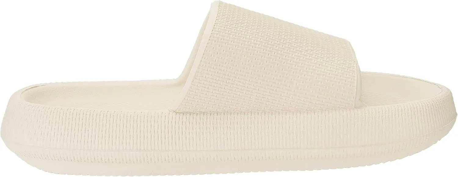 Joomra Pillow Slippers for Women and Men Non Slip Quick Drying Shower Slides Bathroom Sandals | Ultra Cushion | Thick Sole