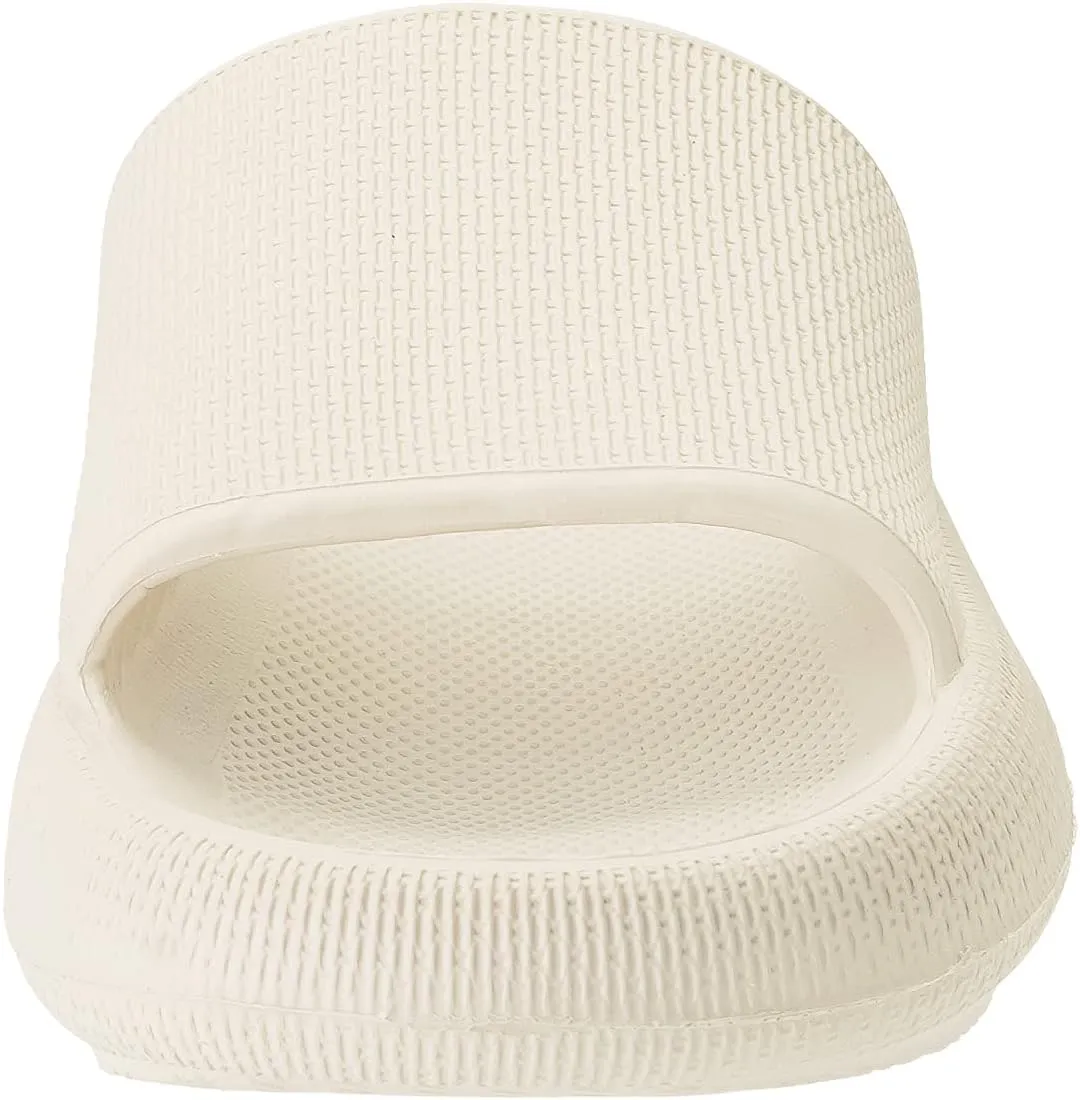 Joomra Pillow Slippers for Women and Men Non Slip Quick Drying Shower Slides Bathroom Sandals | Ultra Cushion | Thick Sole