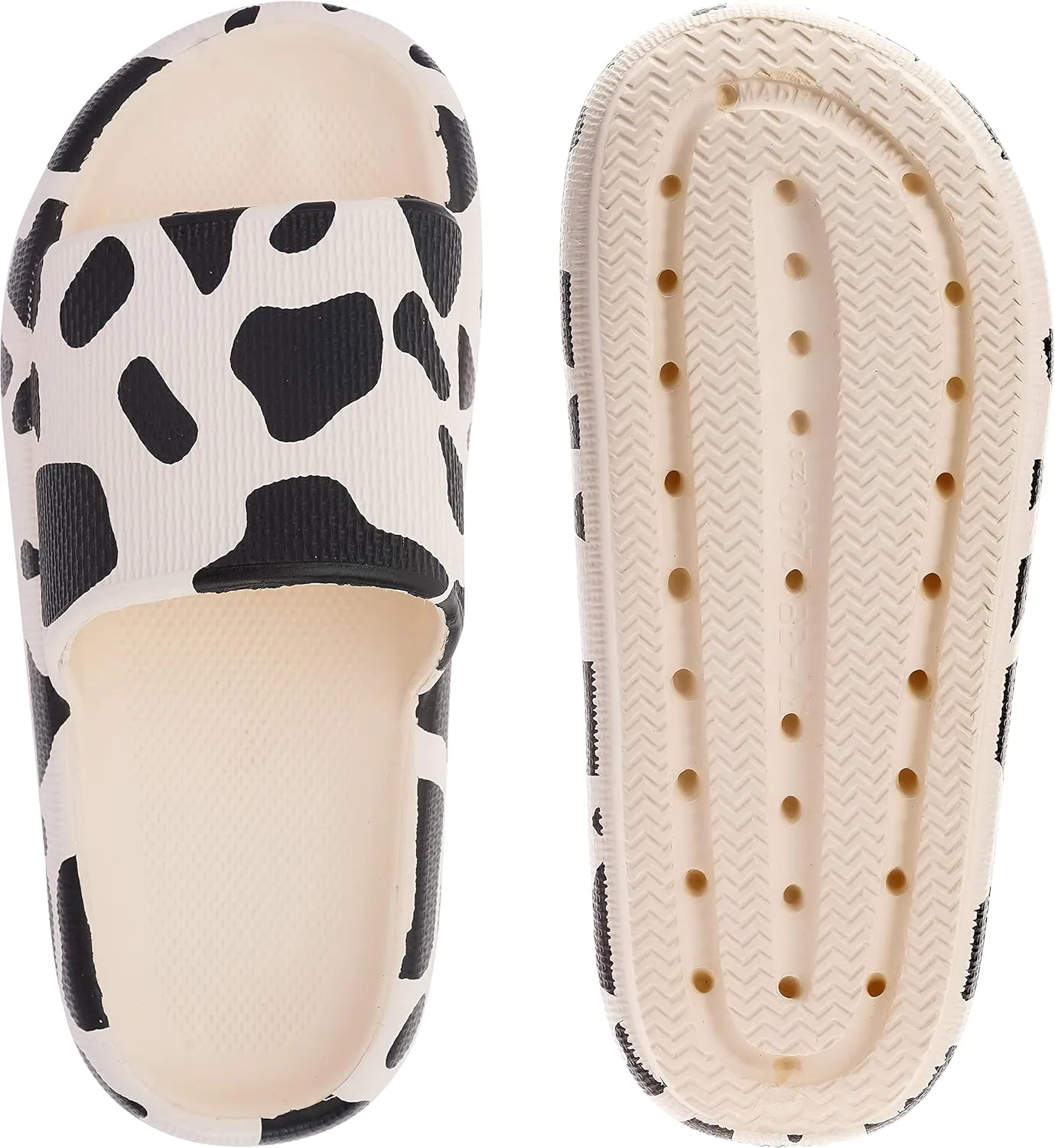 Joomra Pillow Slippers for Women and Men Non Slip Quick Drying Shower Slides Bathroom Sandals | Ultra Cushion | Thick Sole