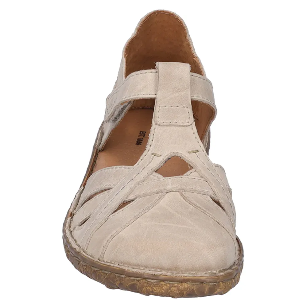 Josef Seibel Rosalie 29  Creme Sandals (Rose)