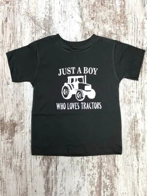 Just a Boy Who Loves Tractors