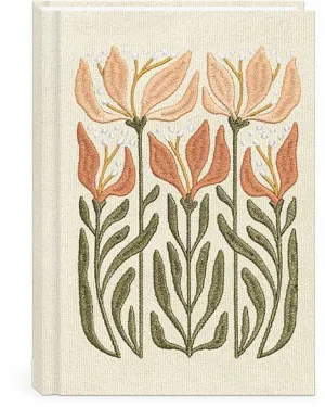Lady Jayne - Fabric Journal Flower Market Lily