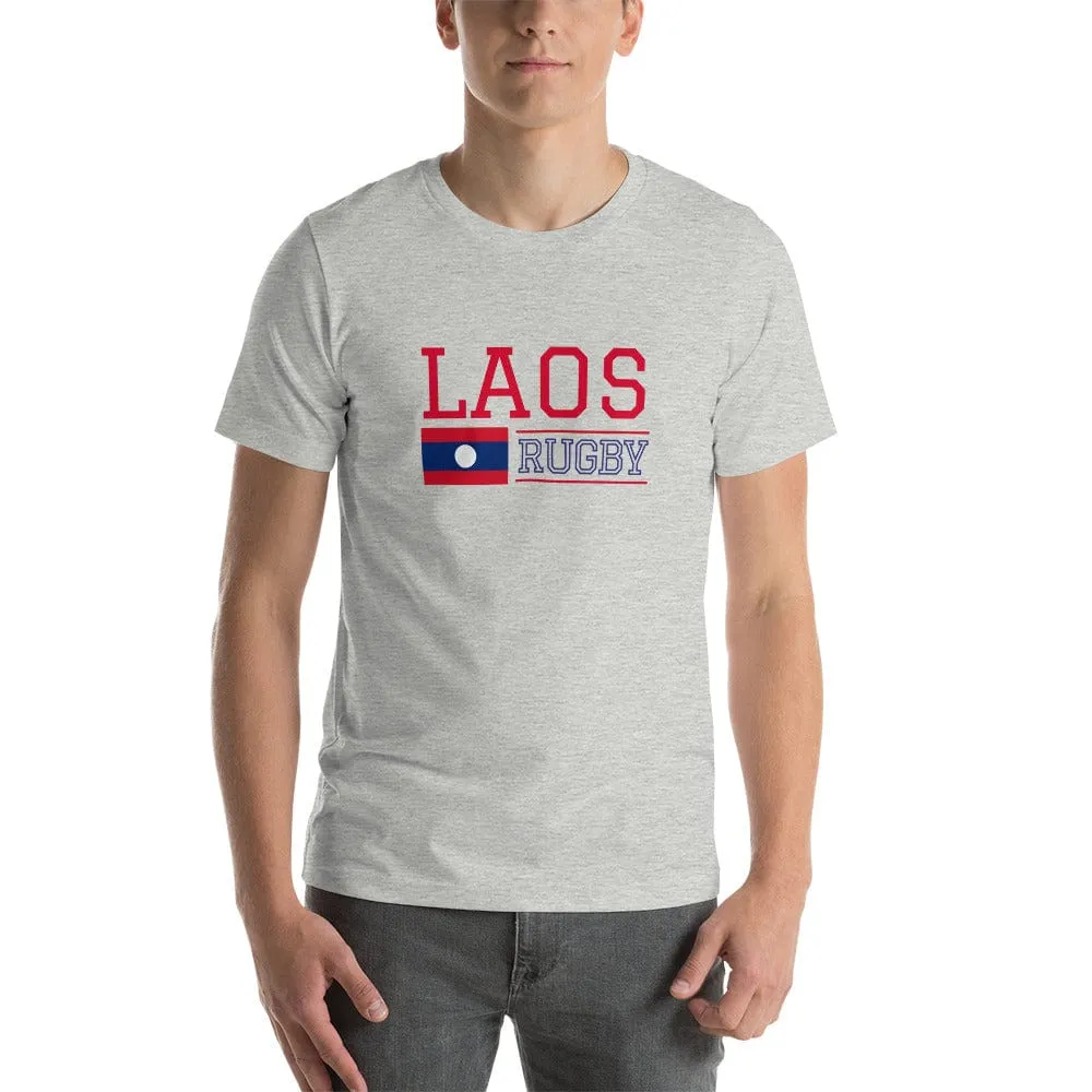Laos Rugby Cotton T-Shirt