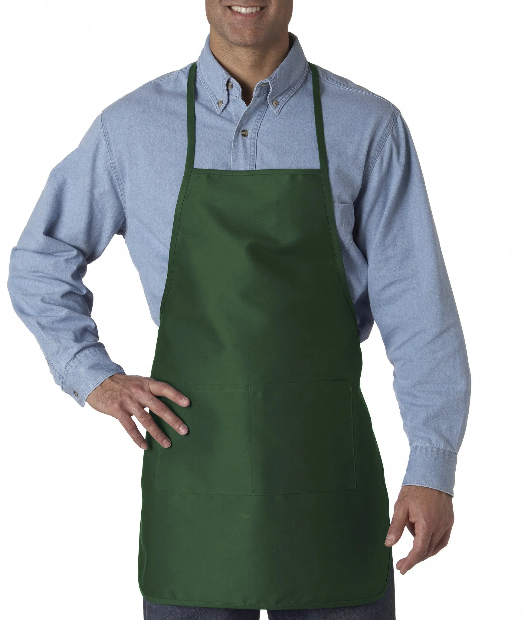 Liberty Bags Long Round Bottom Cotton Twill Apron