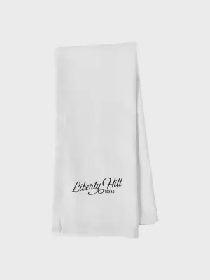 Liberty Hill Script Dish Towel