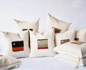 Limited Edition Vintage Aguayo Weaving 20x20 Pillow #17