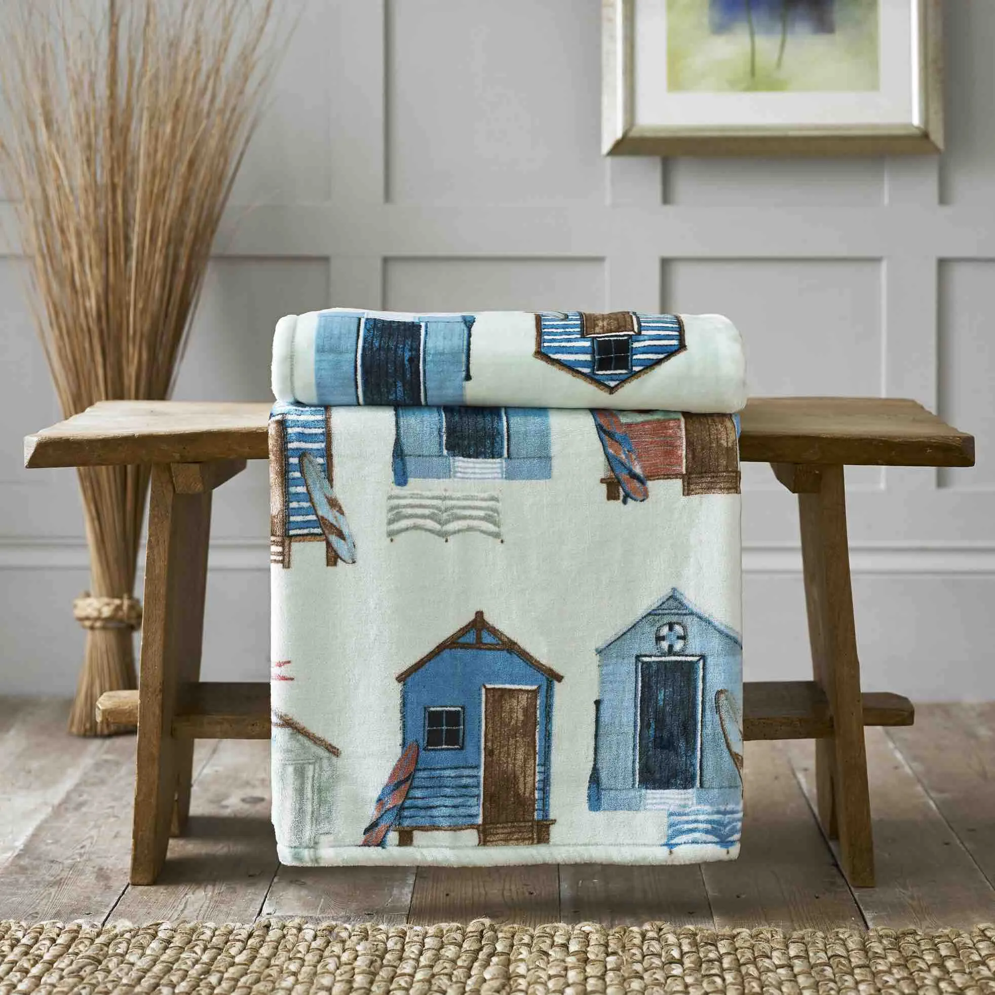 Lobster Creek Printed Throw  - Kings Parade