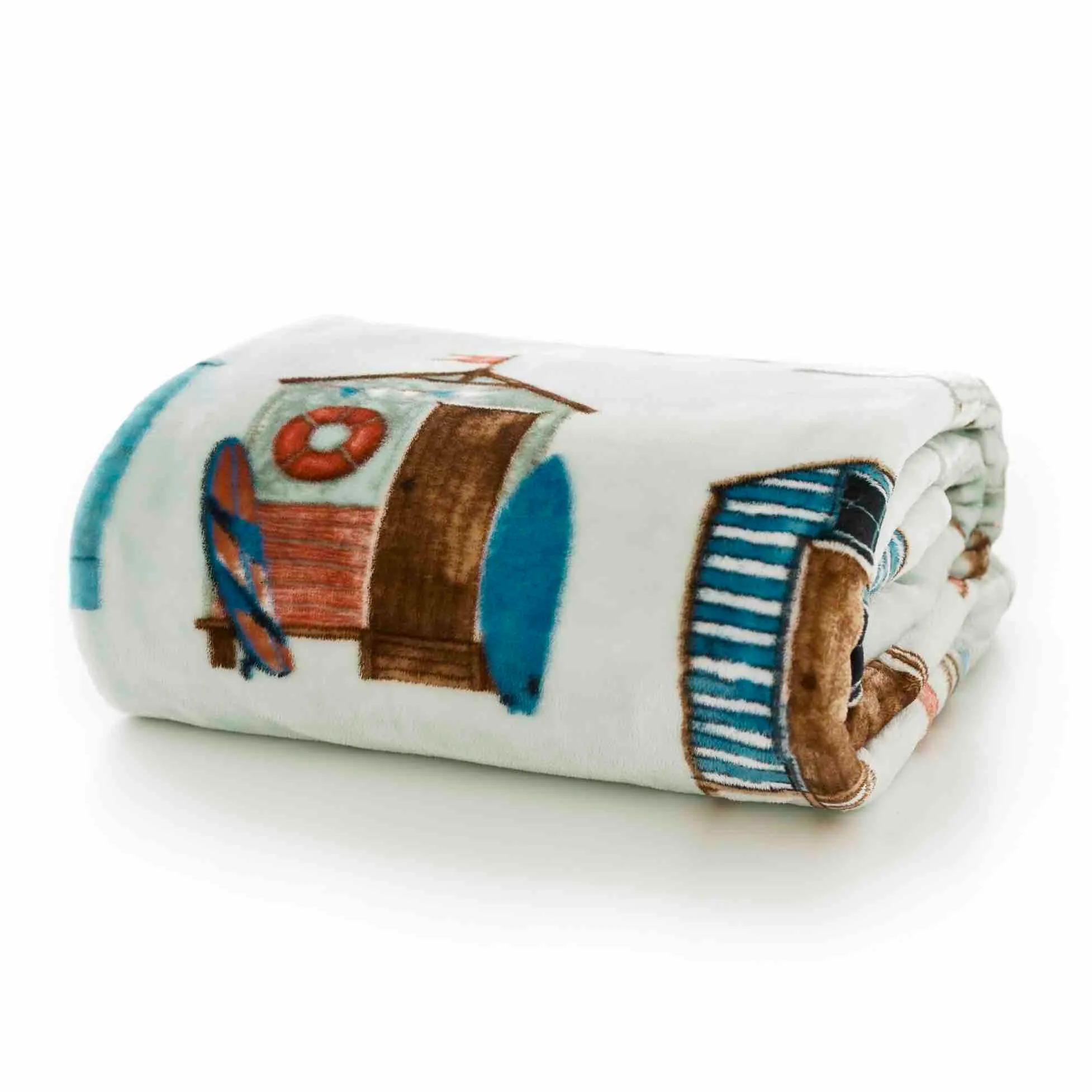 Lobster Creek Printed Throw  - Kings Parade