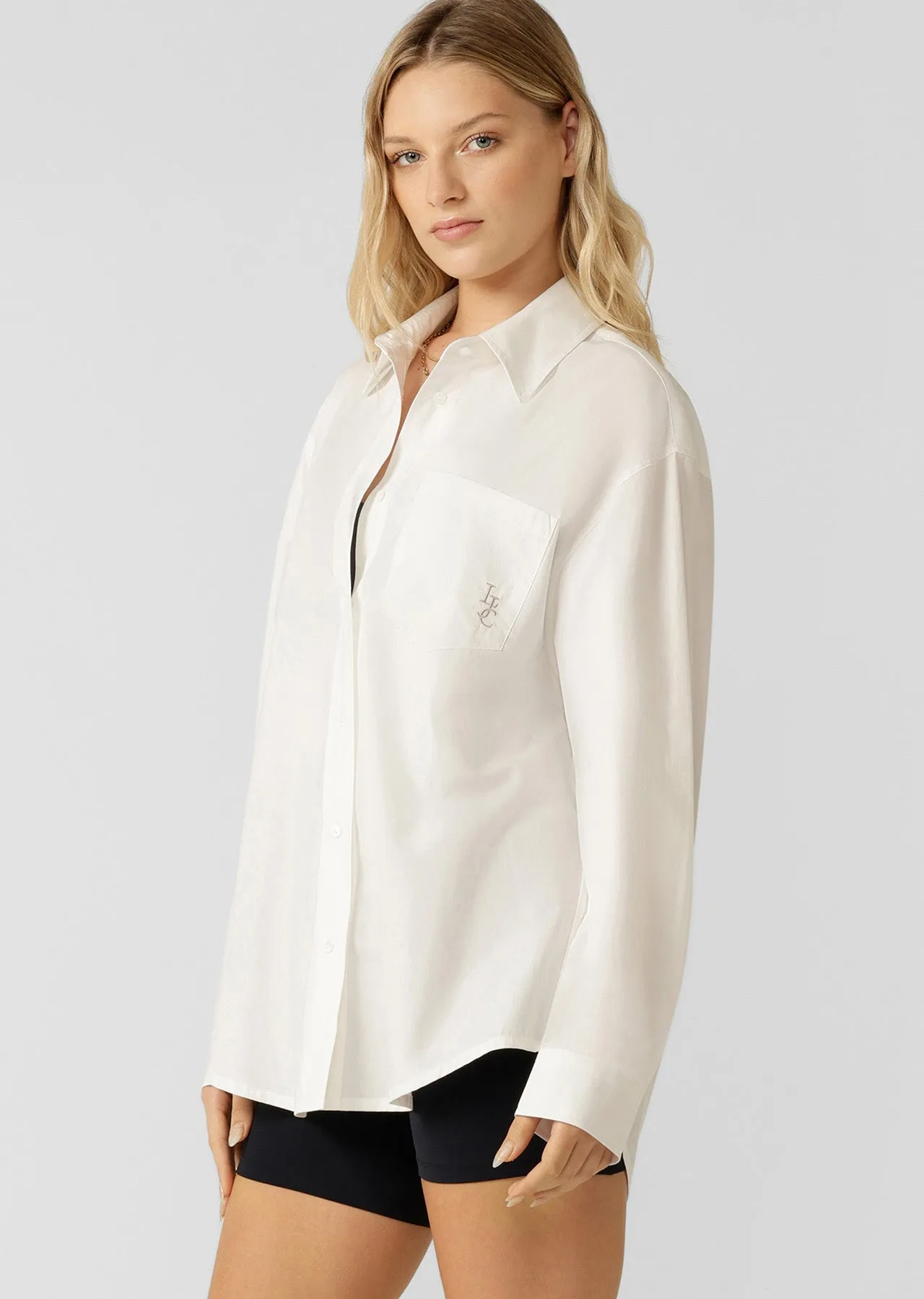 Love Lounge Shirt | Porcelain