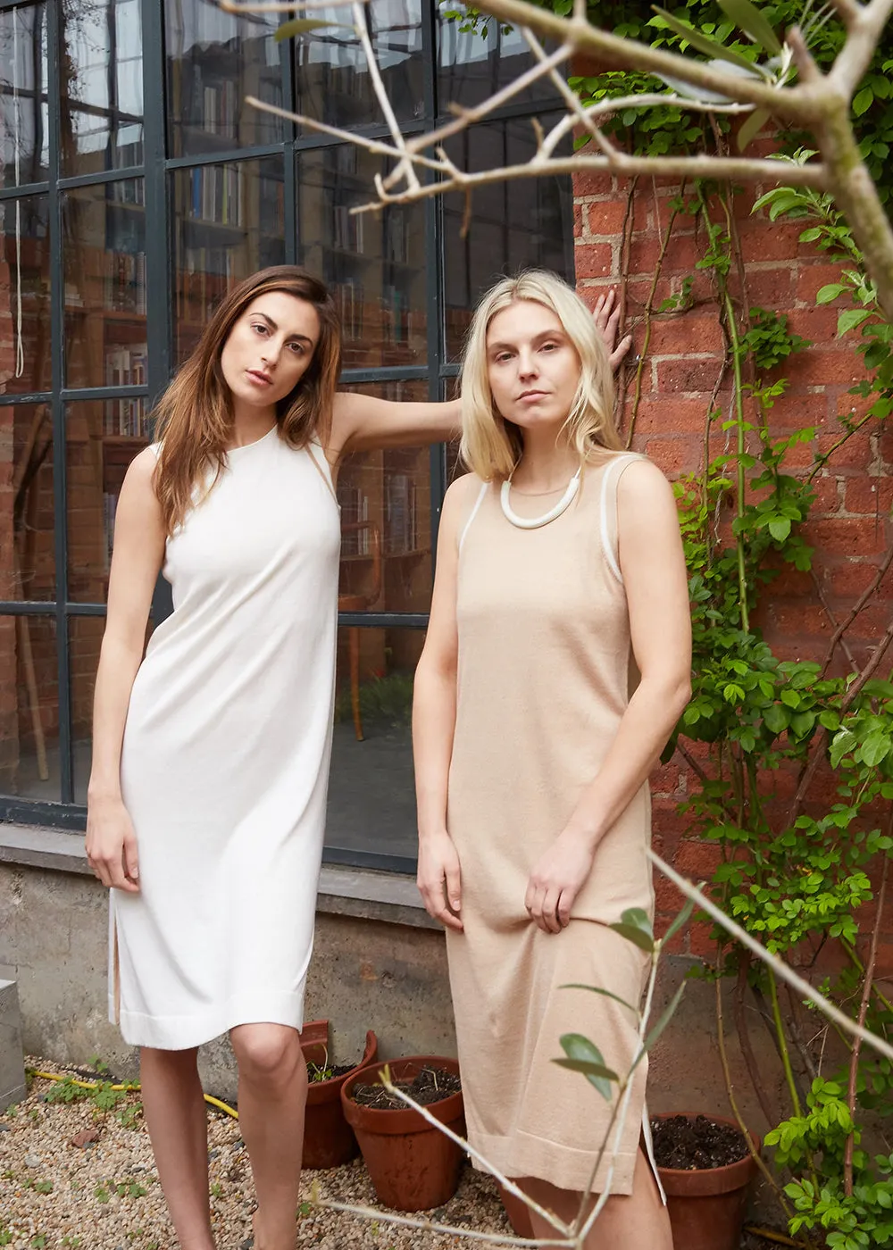 LOW BACK SLIP DRESS