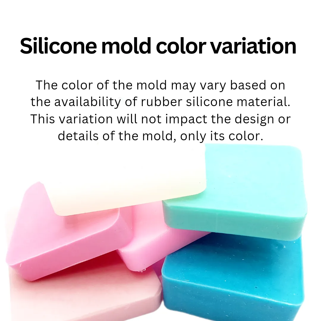 Mandala stone making molds Mandala Silicone Molds dotting art stones  silicone mold 4 pcs Mandala Stone