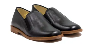 Manelli Boy's Dress Slip-on Shoes Duns13