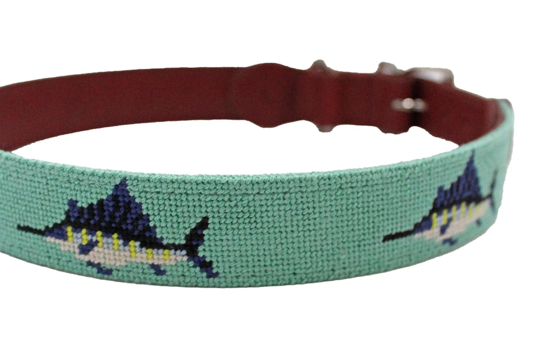 MARLIN NEEDLEPOINT DOG COLLAR™