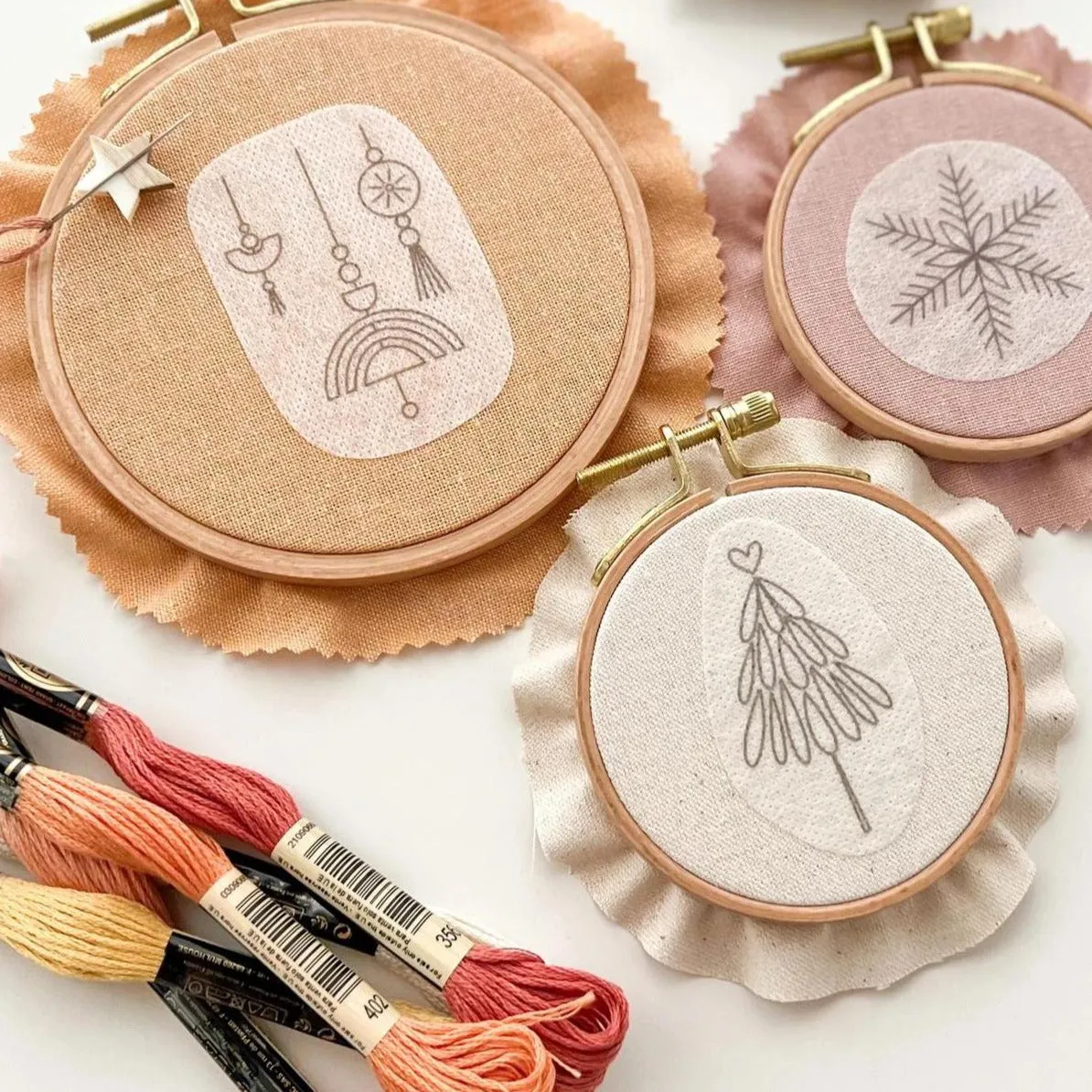Matryoshka : Stick and Stitch Embroidery Designs - Christmas