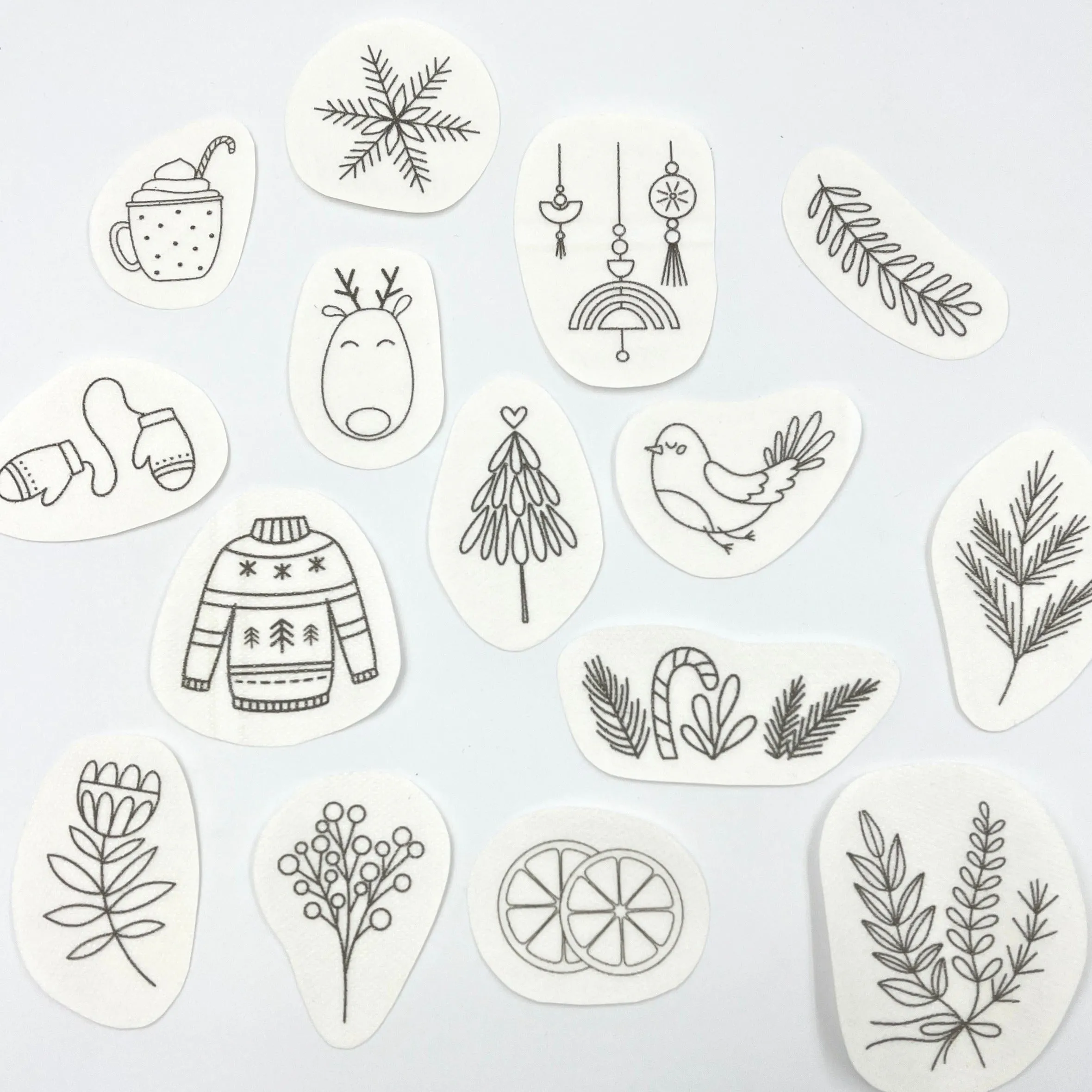 Matryoshka : Stick and Stitch Embroidery Designs - Christmas