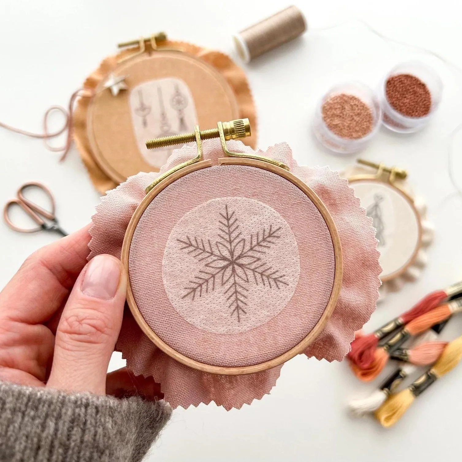 Matryoshka : Stick and Stitch Embroidery Designs - Christmas
