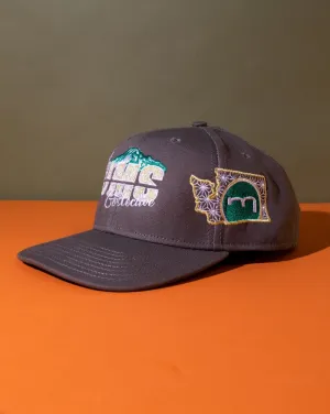 Mediums Collective WA Hat - Ash Gray