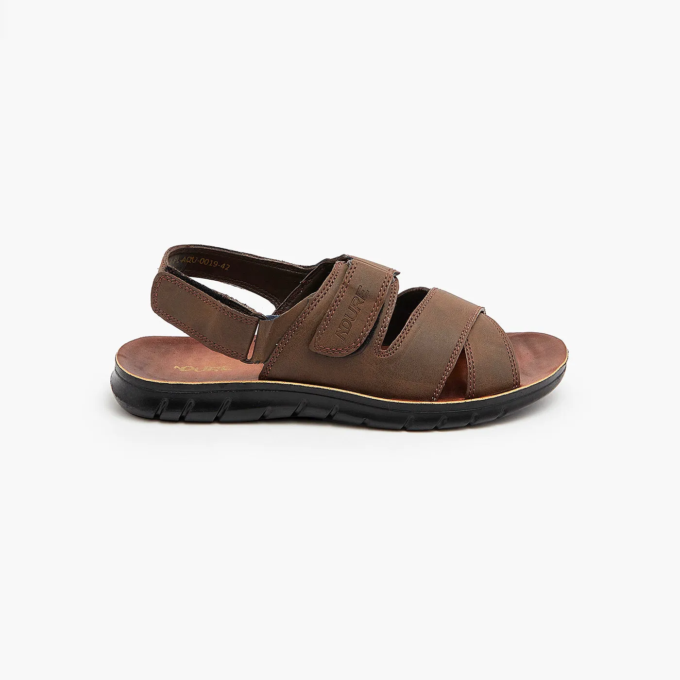 Men's Cross-Strap Sandals
