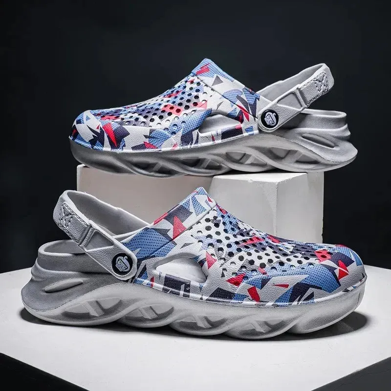 Men's Flat Sandals EVA Slippers - Summer Casual Outdoor Flip Flops