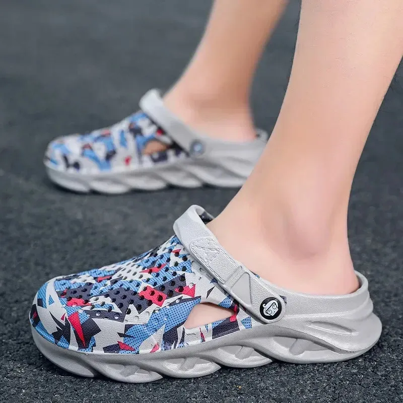 Men's Flat Sandals EVA Slippers - Summer Casual Outdoor Flip Flops