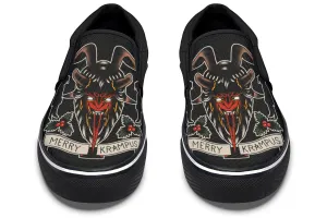 Merry Krampus Slip On Shoes