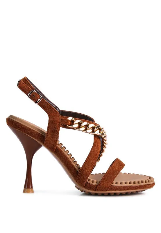 Metal Chain Sandals