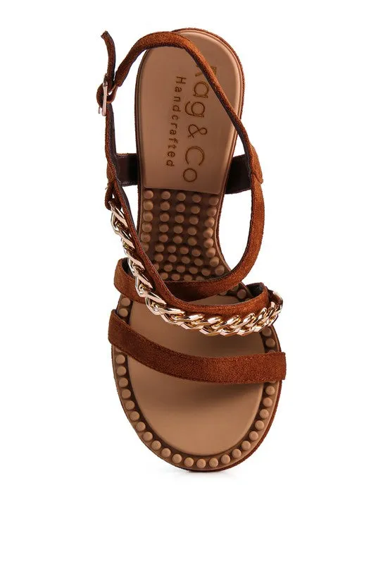 Metal Chain Sandals