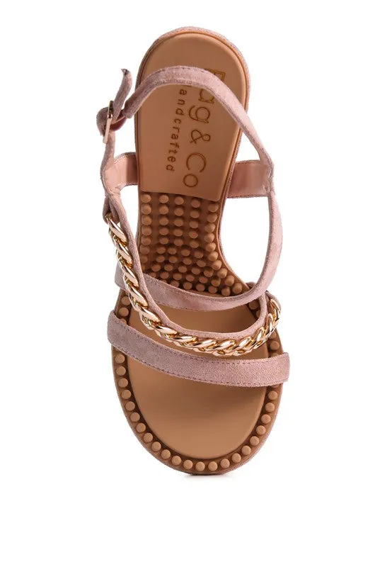 Metal Chain Sandals