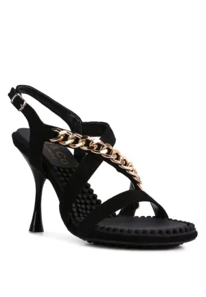 Metal Chain Sandals