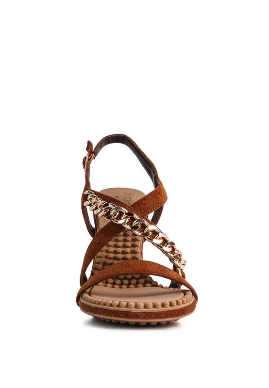Metal Chain Sandals