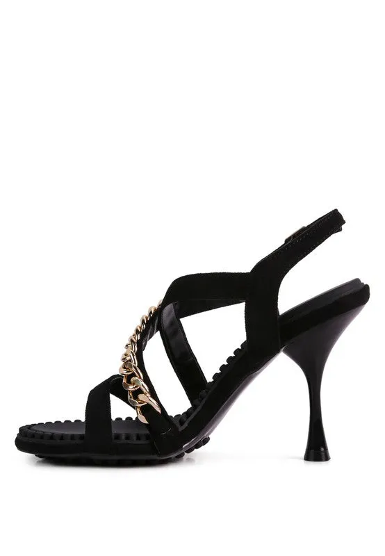 Metal Chain Sandals