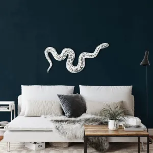 Metal Snake Wall Decor Art