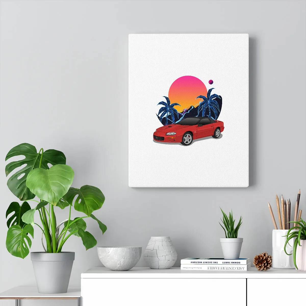 Michae Carruth | 1999 CHEVROLET CAMARO SS, Hugger Orange 1-375  | Canvas