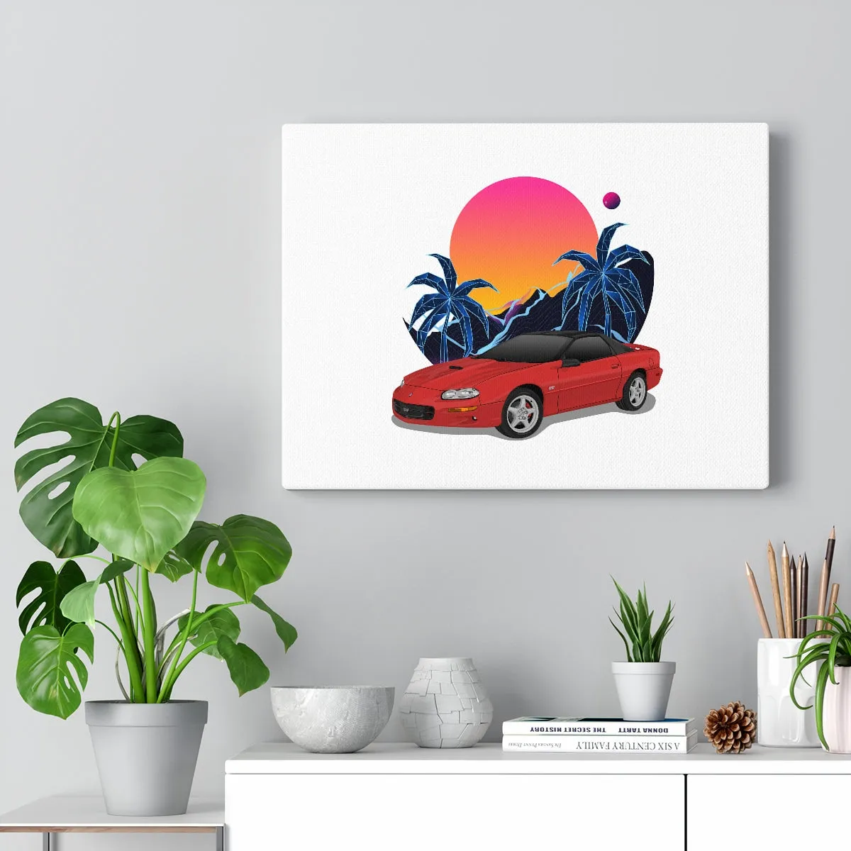 Michae Carruth | 1999 CHEVROLET CAMARO SS, Hugger Orange 1-375  | Canvas