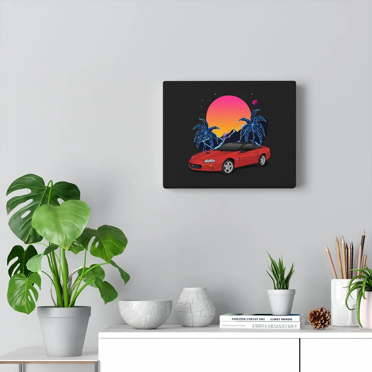 Michae Carruth | 1999 CHEVROLET CAMARO SS, Hugger Orange 1-375  | Canvas