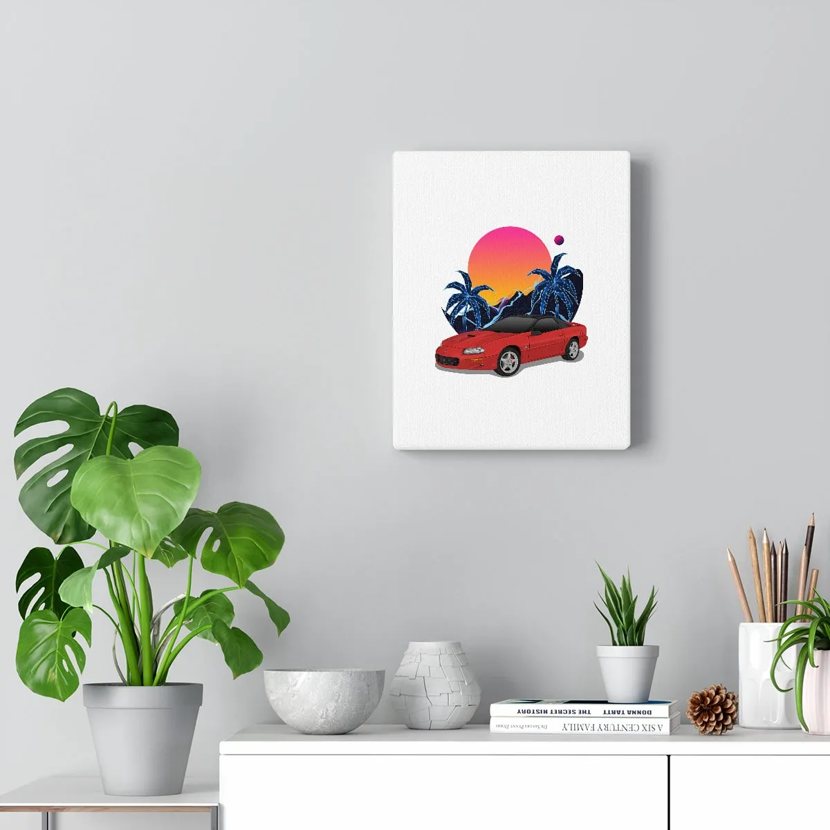 Michae Carruth | 1999 CHEVROLET CAMARO SS, Hugger Orange 1-375  | Canvas