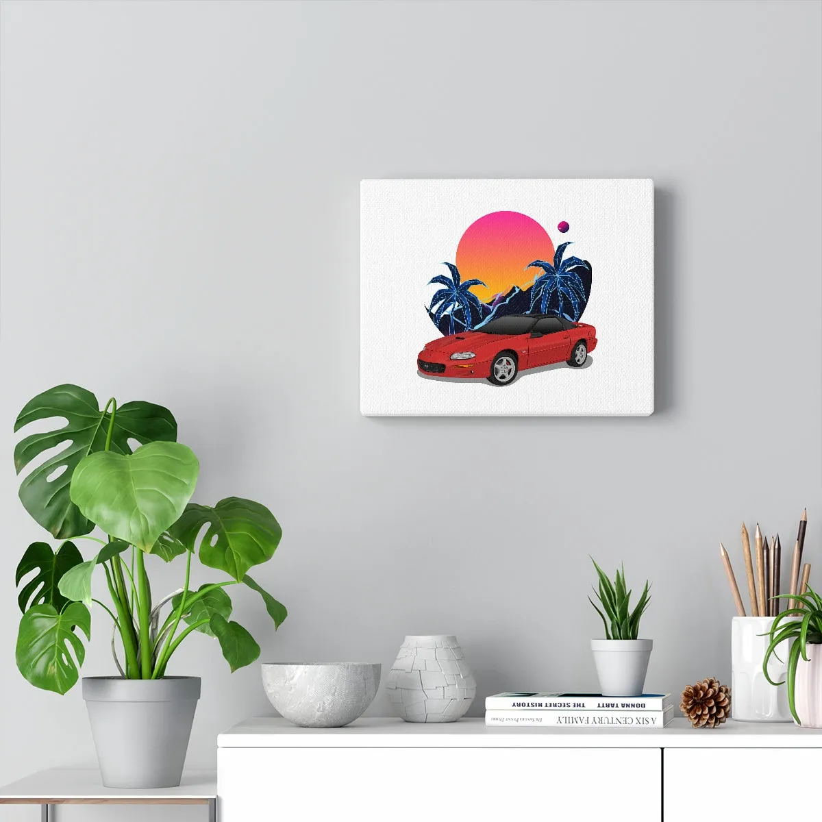 Michae Carruth | 1999 CHEVROLET CAMARO SS, Hugger Orange 1-375  | Canvas