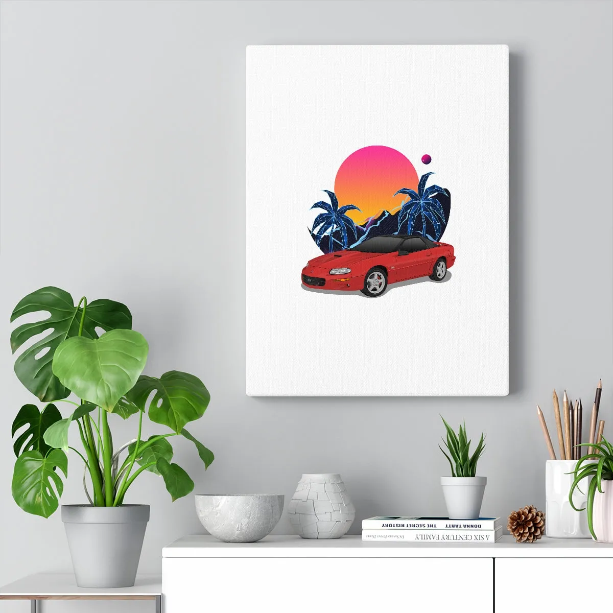 Michae Carruth | 1999 CHEVROLET CAMARO SS, Hugger Orange 1-375  | Canvas