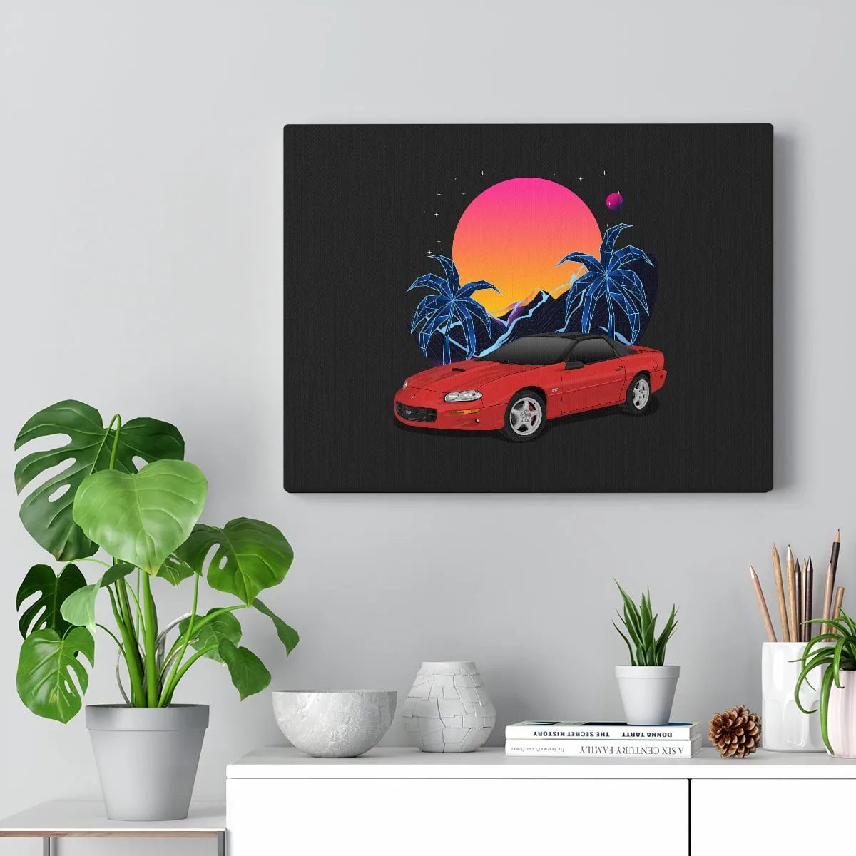 Michae Carruth | 1999 CHEVROLET CAMARO SS, Hugger Orange 1-375  | Canvas