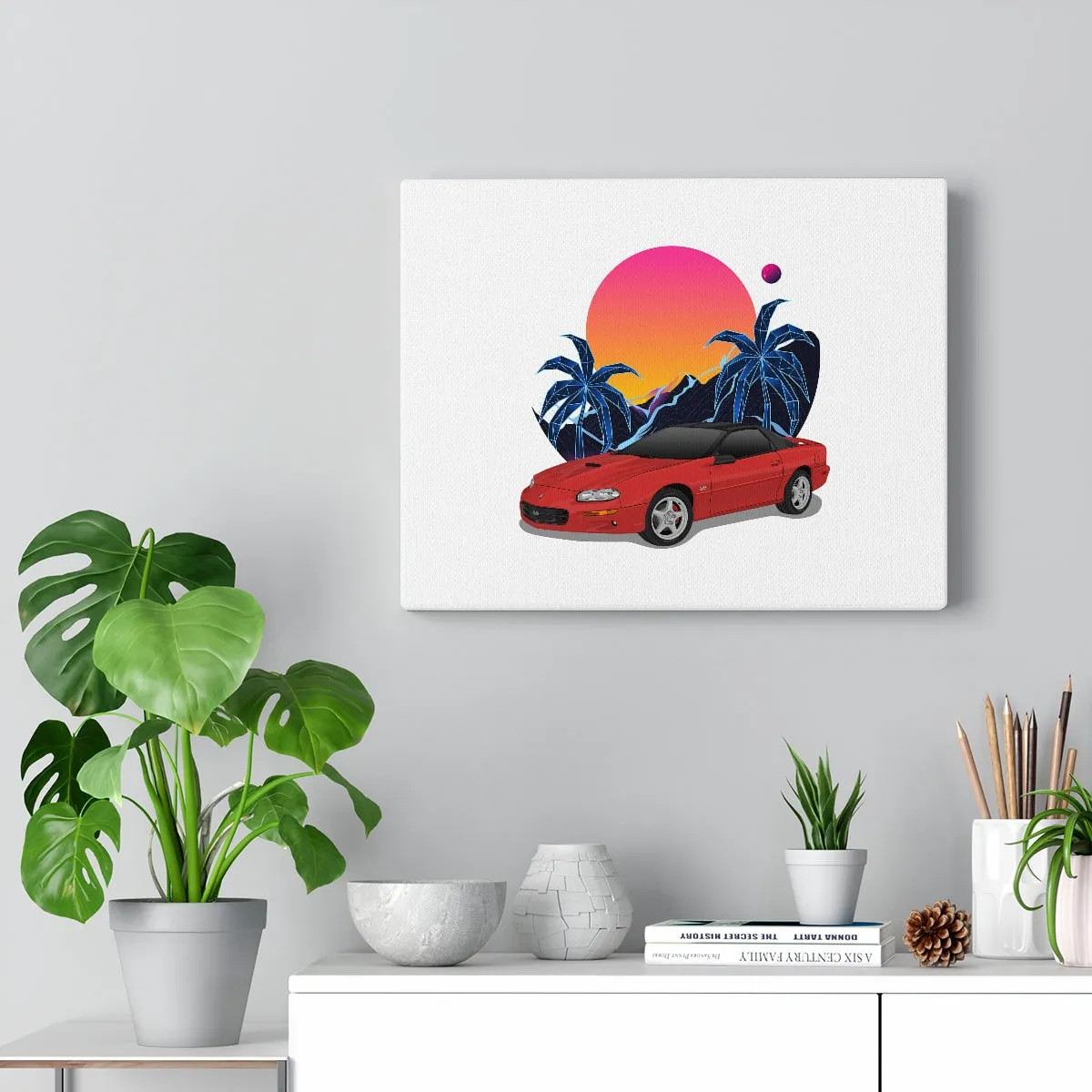 Michae Carruth | 1999 CHEVROLET CAMARO SS, Hugger Orange 1-375  | Canvas