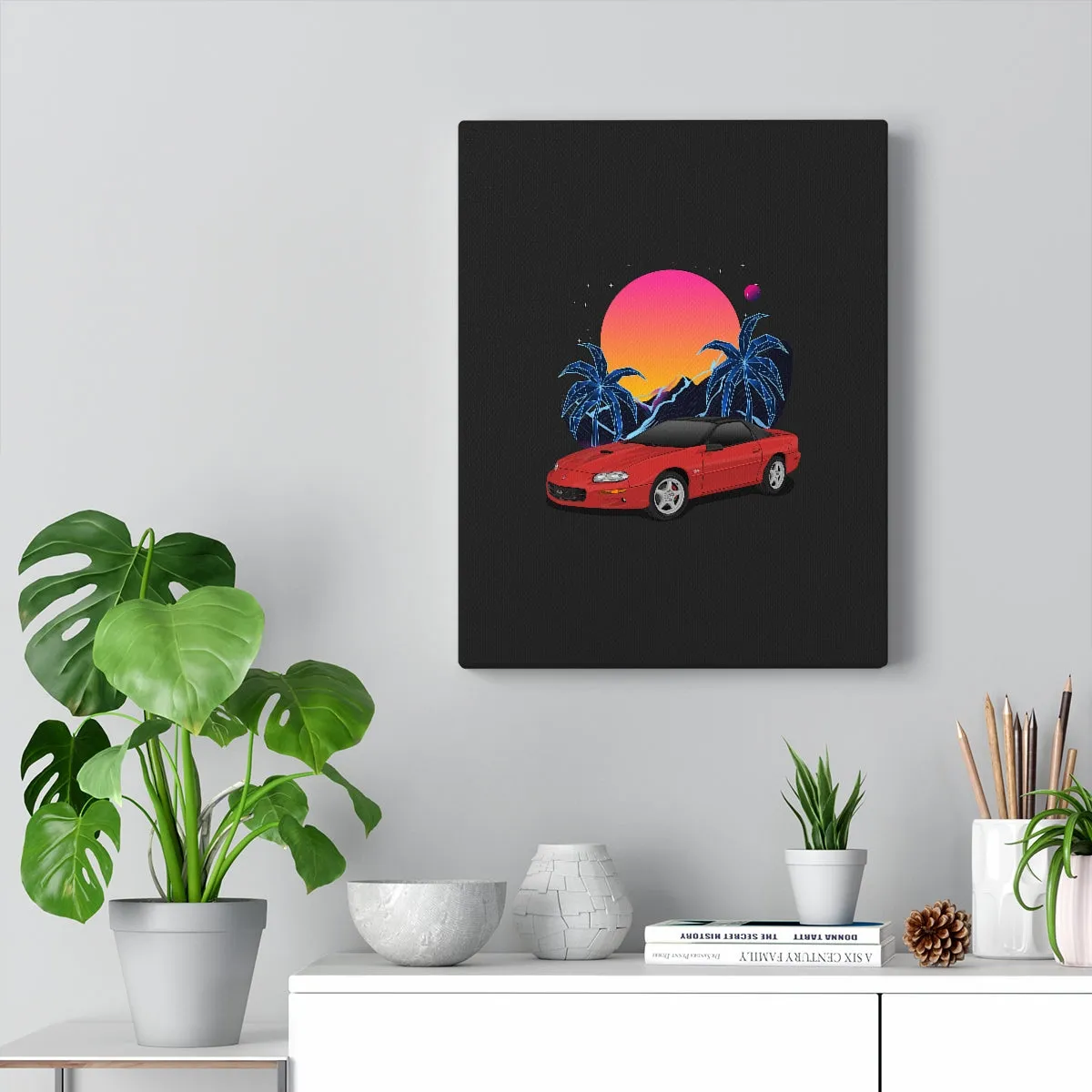 Michae Carruth | 1999 CHEVROLET CAMARO SS, Hugger Orange 1-375  | Canvas