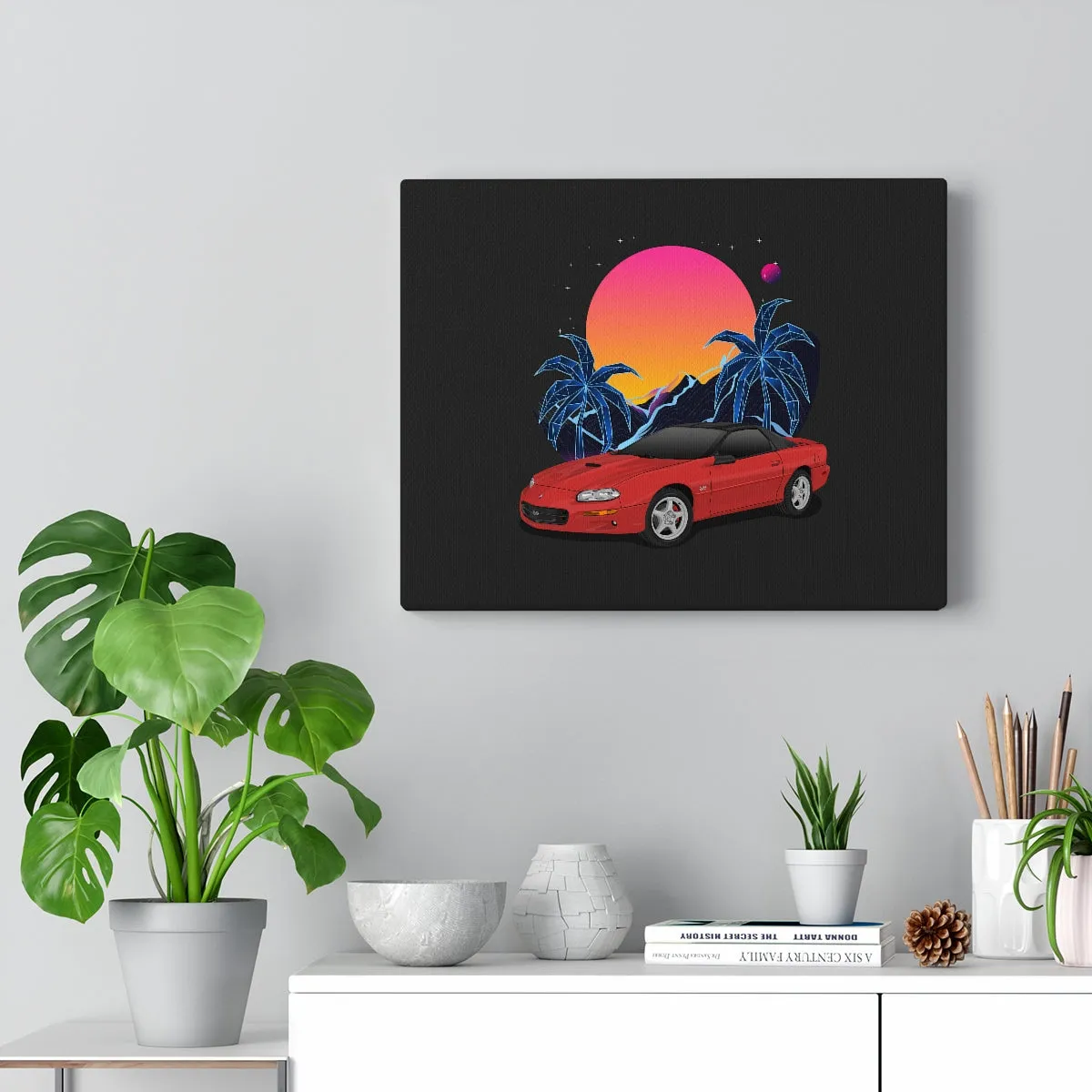 Michae Carruth | 1999 CHEVROLET CAMARO SS, Hugger Orange 1-375  | Canvas